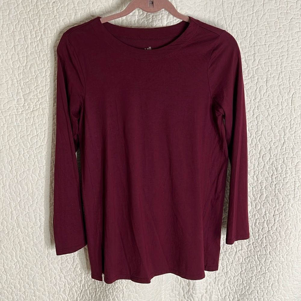 J.Jill Luxe Supima Forward Seam Tunic new without tags